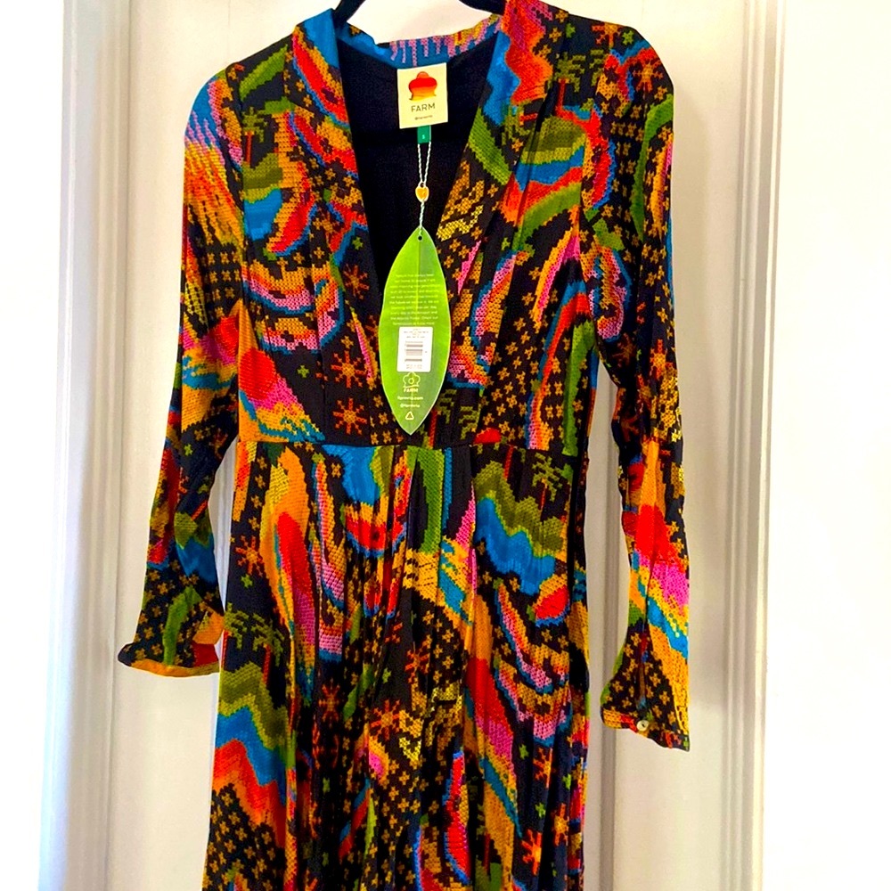 NWT FARM Rio Dress